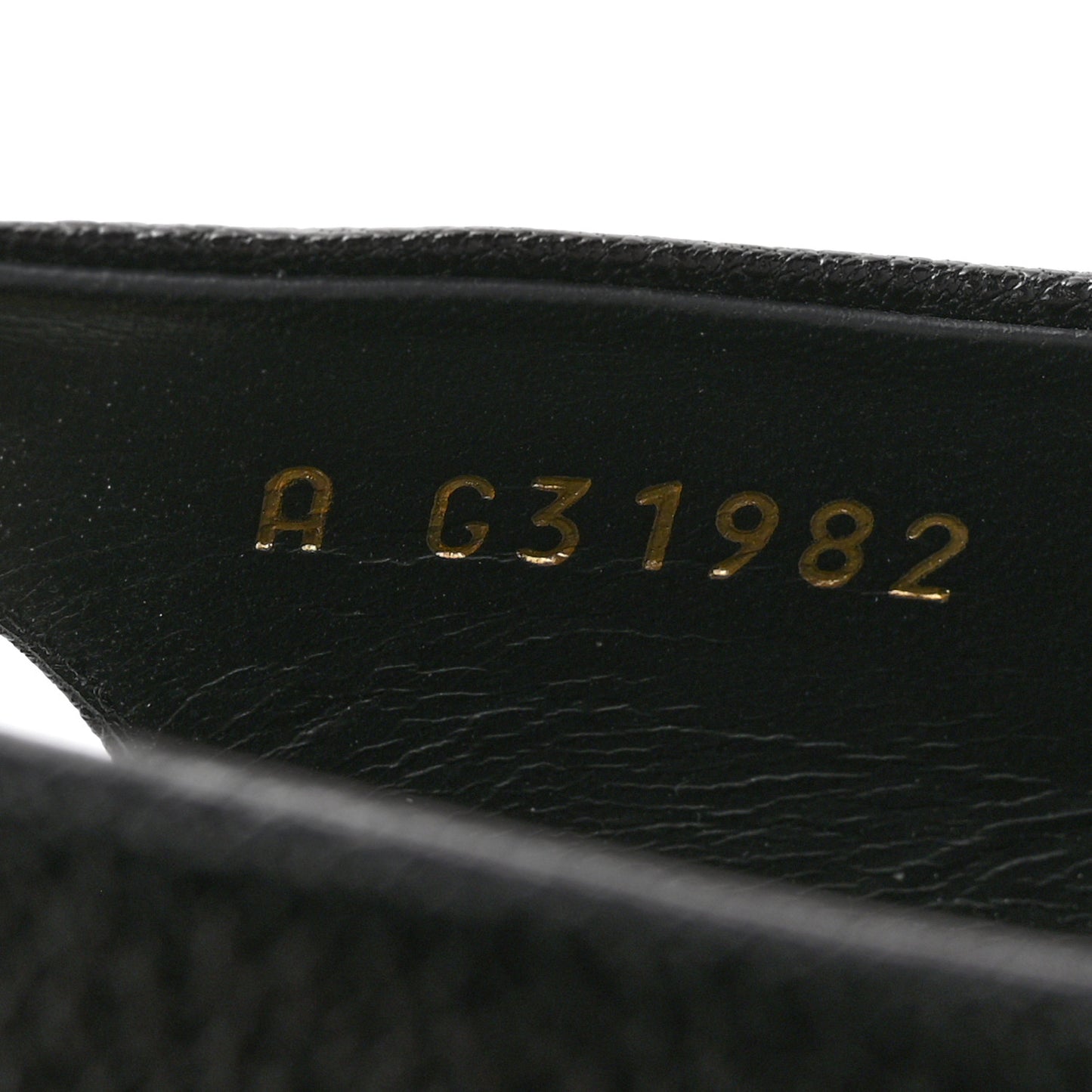 Goatskin Cap Toe CC Slingback Pumps 37 Black