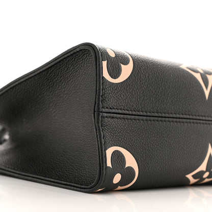 Louis Vuitton Empreinte Monogram Giant Onthego PM Black Beige 8 of 11