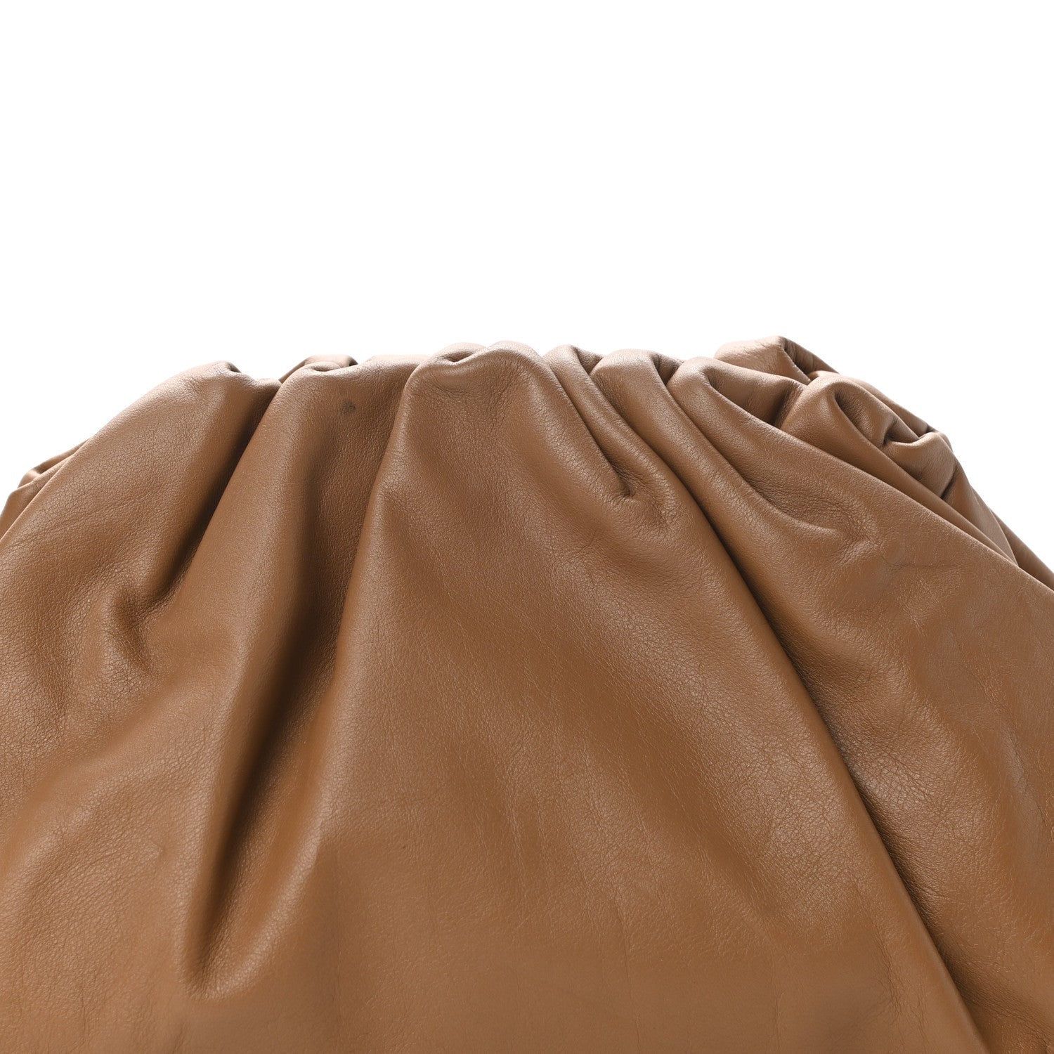 Bottega Veneta Smooth Butter Calf The Pouch Oversized Clutch Cammello 8 of 12
