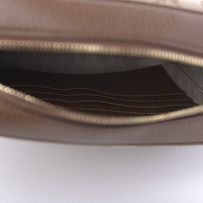 Gucci Monogram Mini Bree Messenger Bag Beige Tabacco 11 of 12