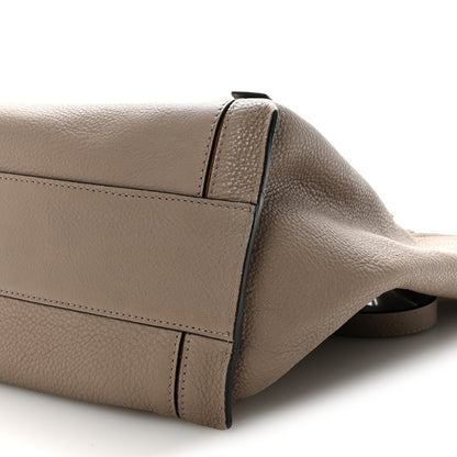 Chloe Smooth Calfskin Medium Milo Shopping Tote Motty Grey 9 of 9