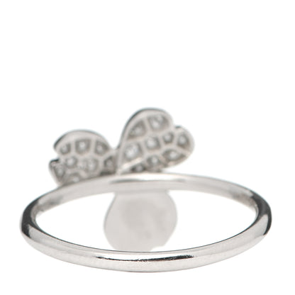 Tiffany Platinum Diamond Paper Flowers Ring 54 7 3 of 5