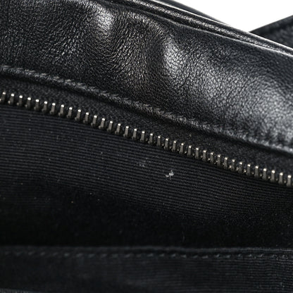 Saint Laurent Calfskin Heart Embossed Monogram Belt Bag Black 8 of 8