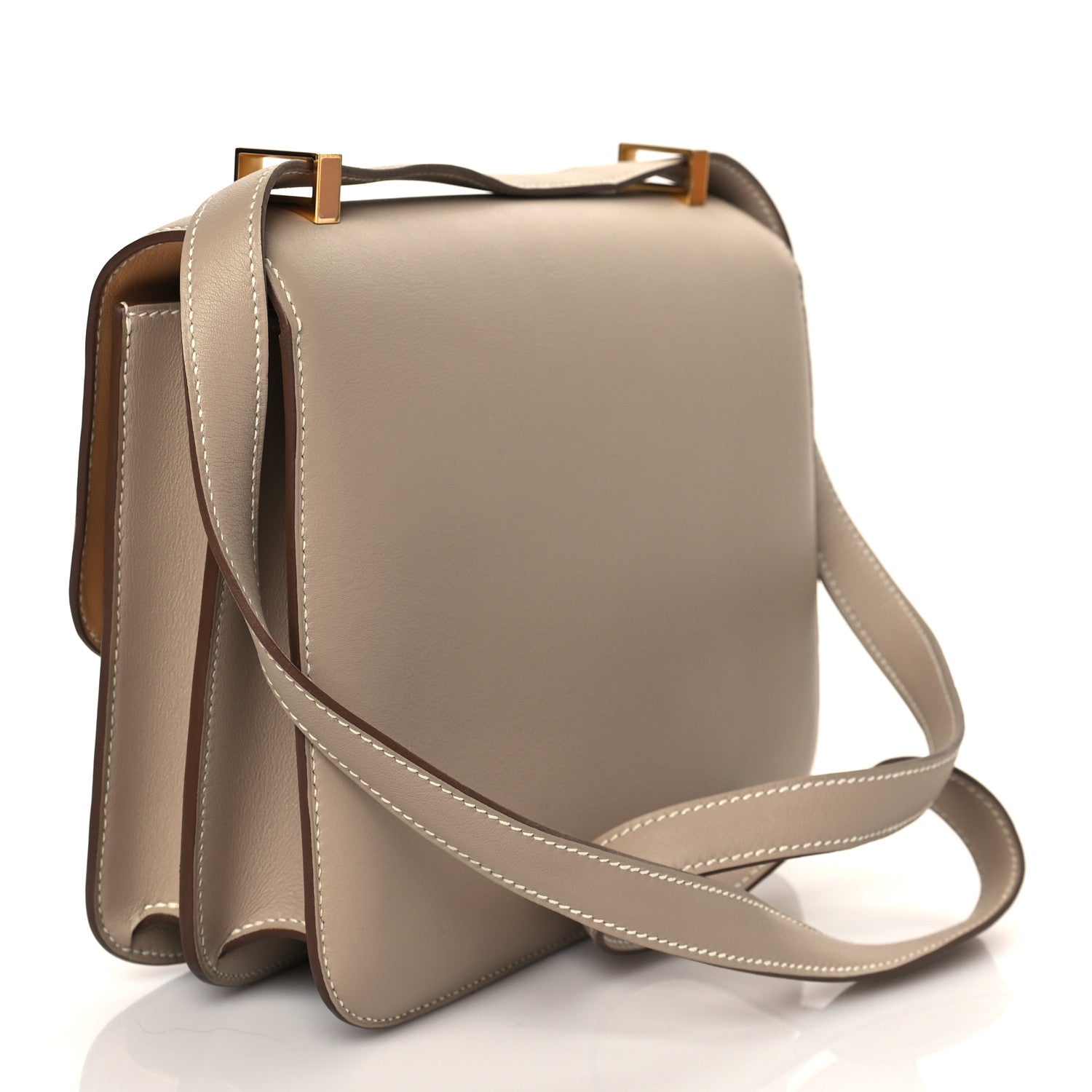 Hermes Swift Enamel Constance 24 Argile Sable 3 of 9