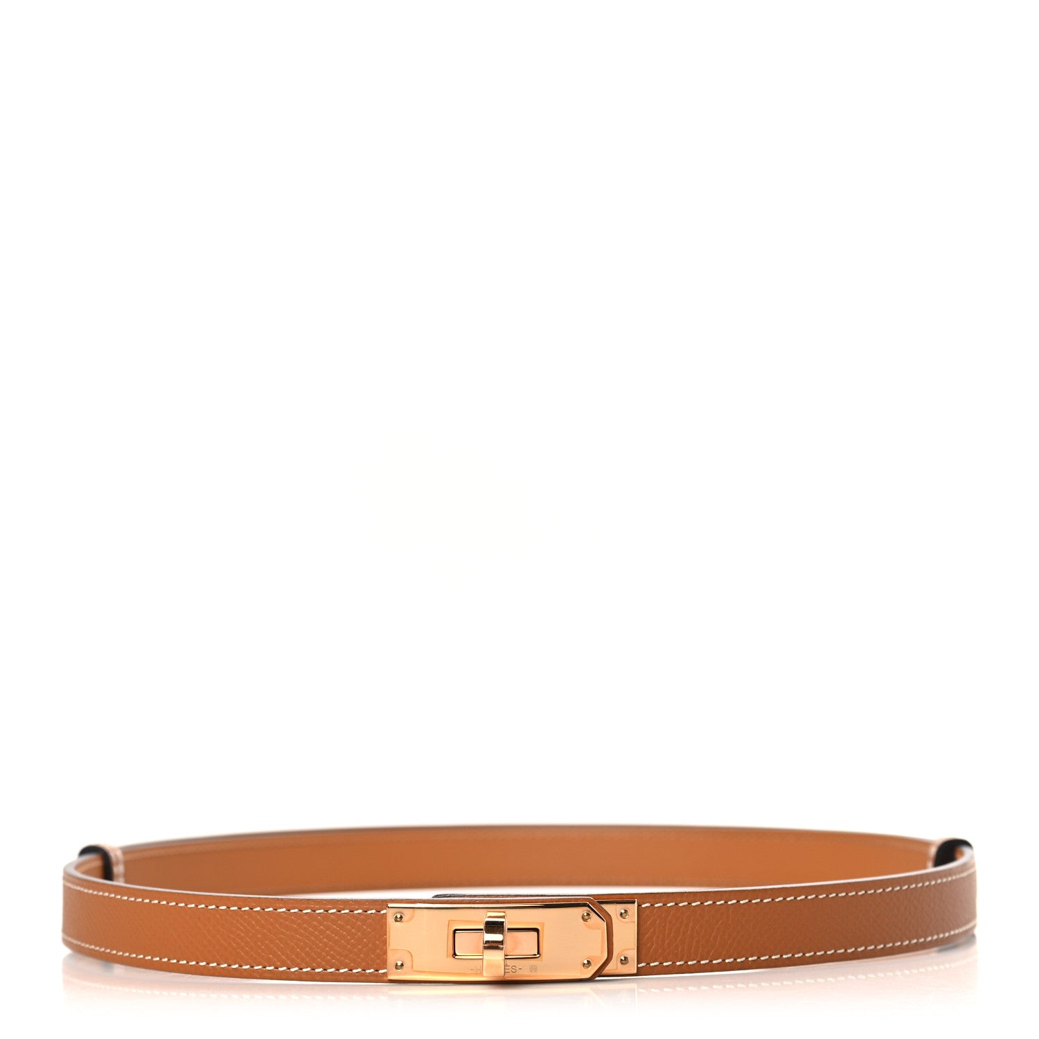 Hermes Epsom Kelly Belt Gold 1 of 5