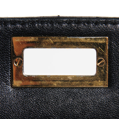Chanel Lambskin Chocolate Bar Accordion Mademoiselle Flap Black 8 of 8