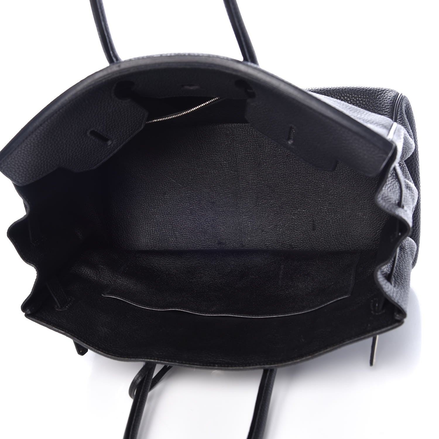 Hermes Taurillon Clemence Birkin 35 Black 8 of 39
