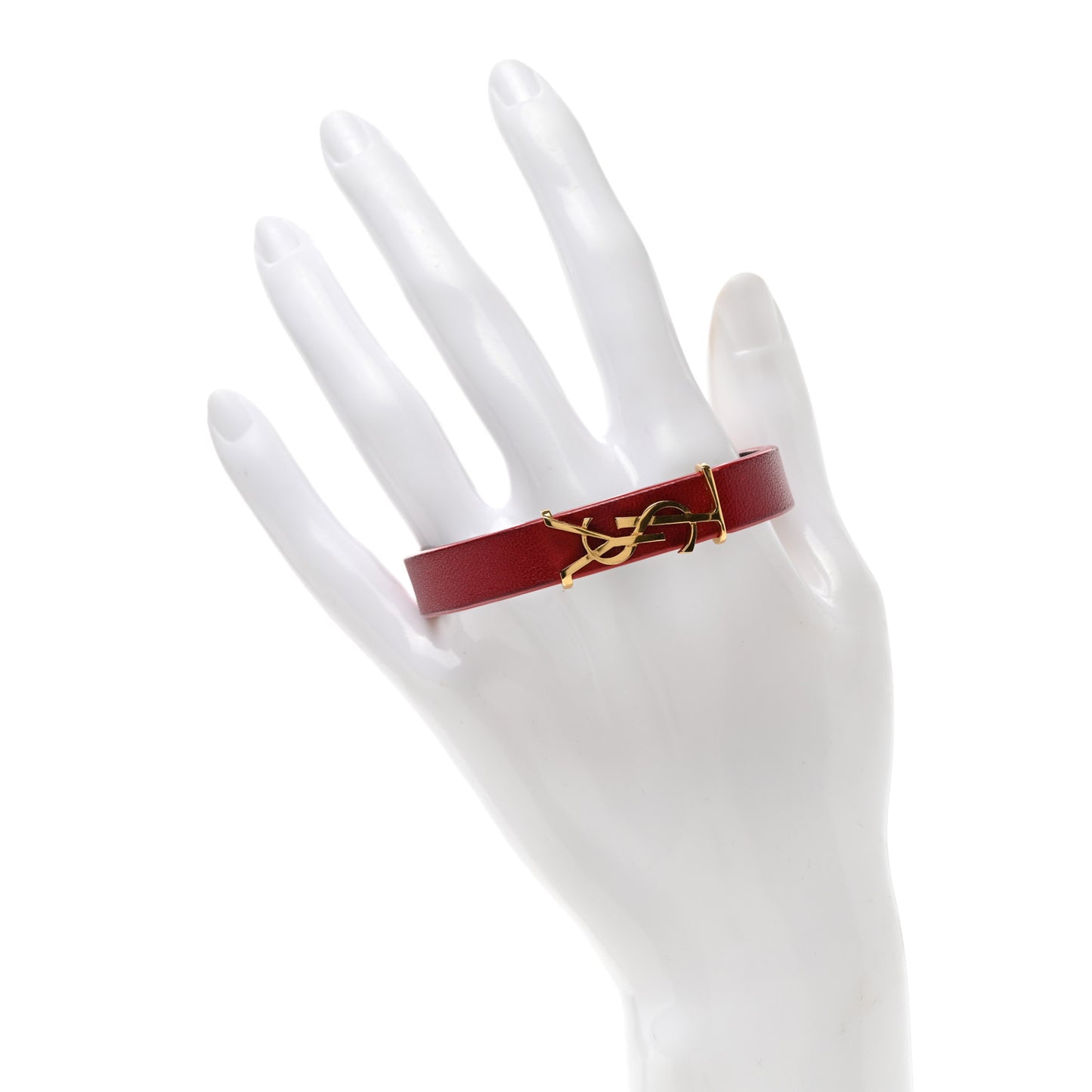Lambskin Opyum Bracelet M Rouge Eros