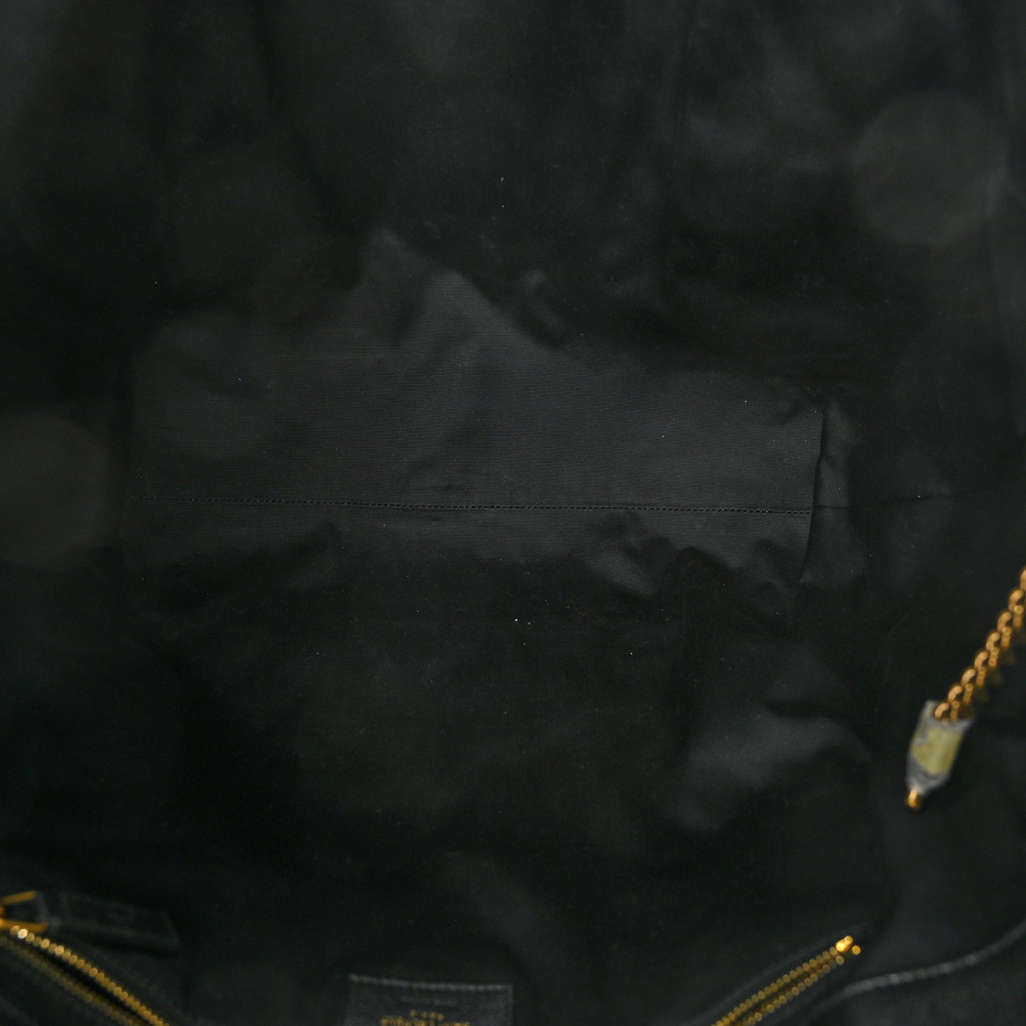 Lambskin Quilted Maxi Icare Shopping Tote Black