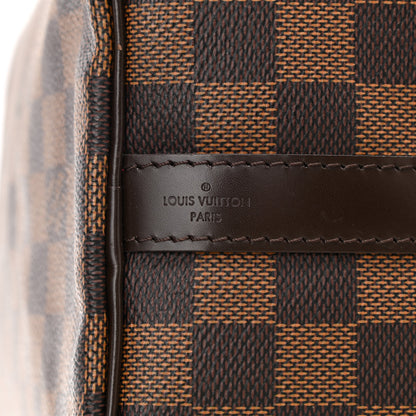Louis Vuitton Damier Ebene Speedy Bandouliere 25 6 of 11