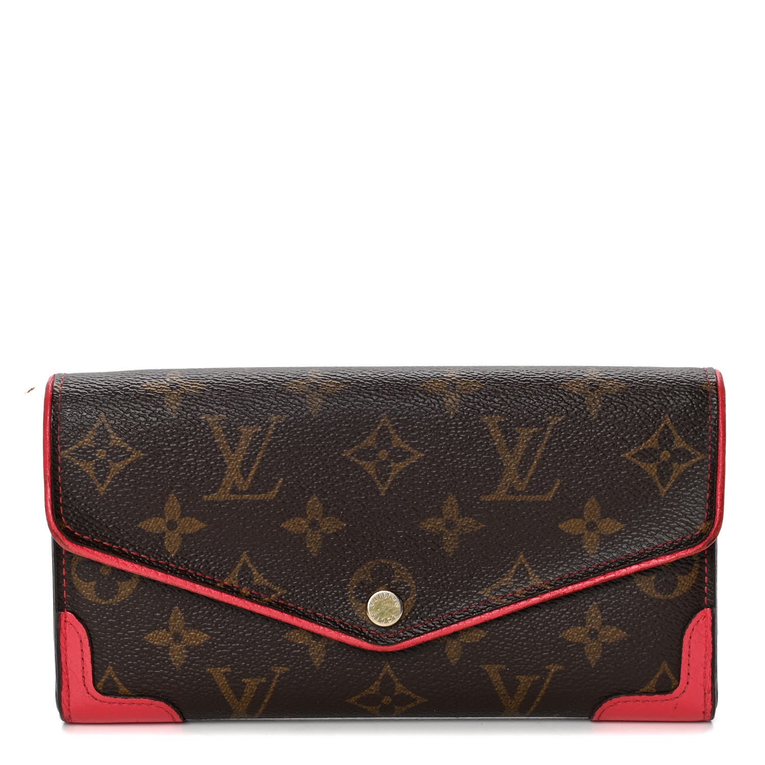 Louis Vuitton Monogram Sarah Retiro Wallet Cherry 1 of 7