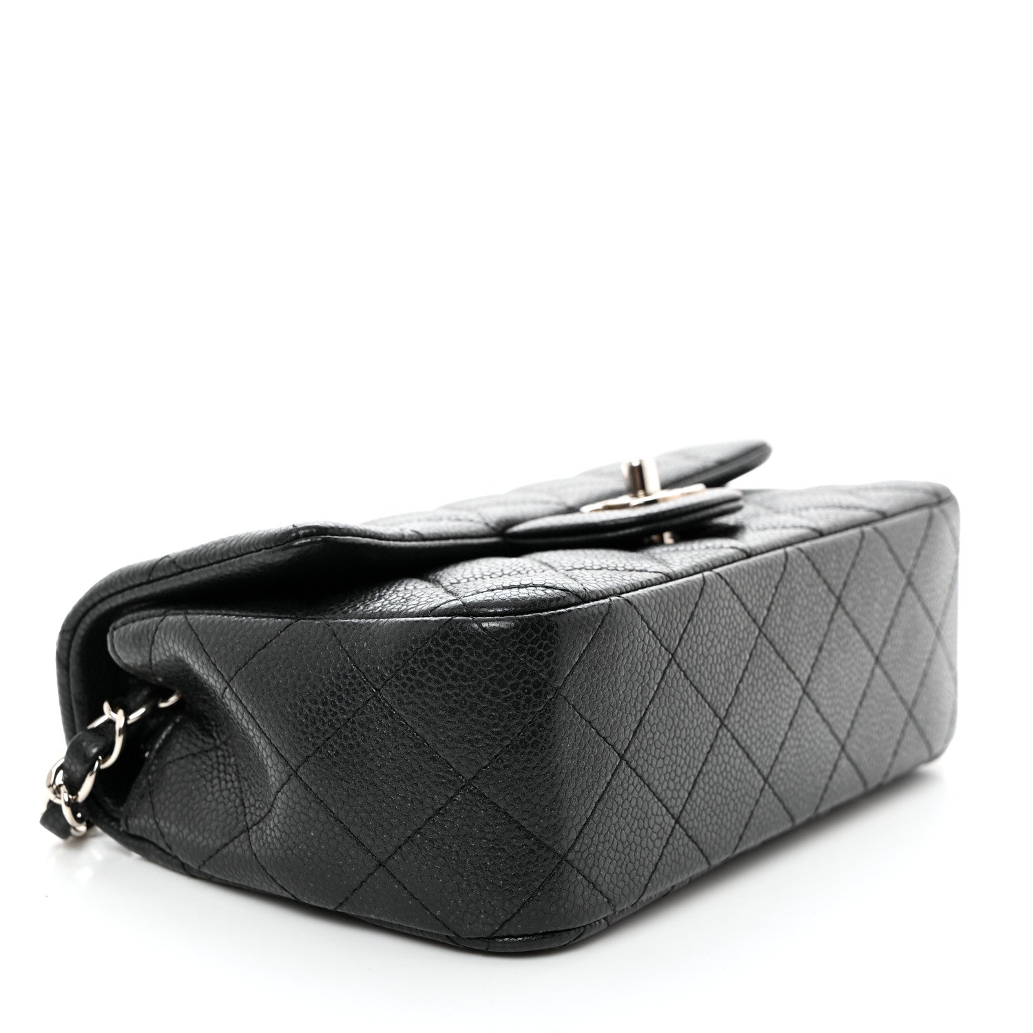 Chanel Caviar Quilted Mini Rectangular Flap Black 4 of 10