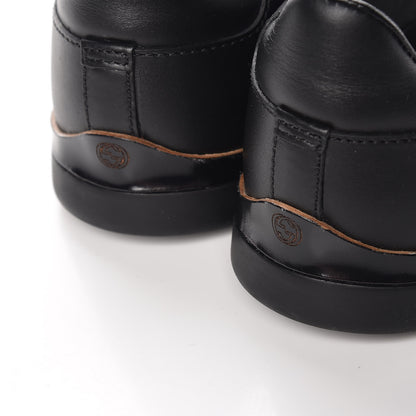Gucci Calfskin Womens Interlocking G Sneakers 39 Black 10 of 11