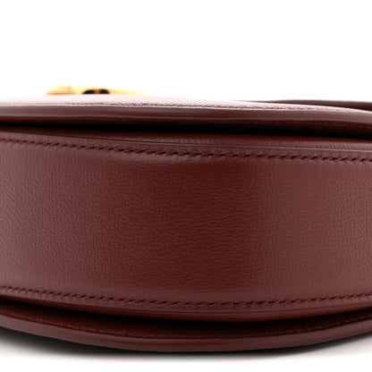 Loro Piana Grained Calfskin Ghiera Bag Azuki Beans 9 of 10