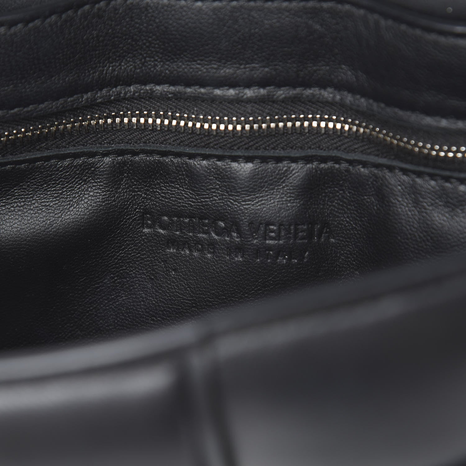 Bottega Veneta Nappa Maxi Intreccio Padded Cassette Crossbody Bag Black 5 of 9