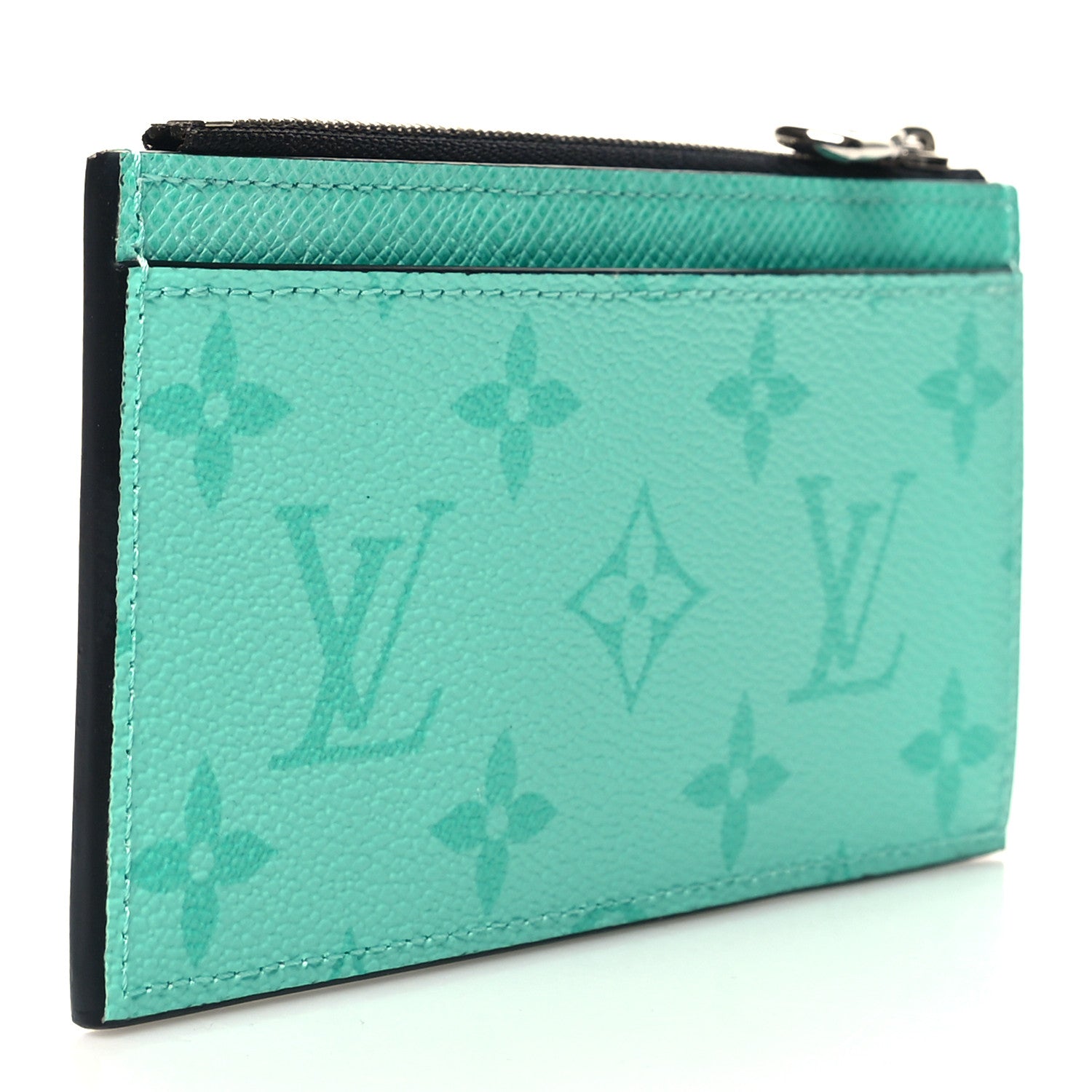 Louis Vuitton Taigarama Coin Card Holder Miami Green 3 of 8