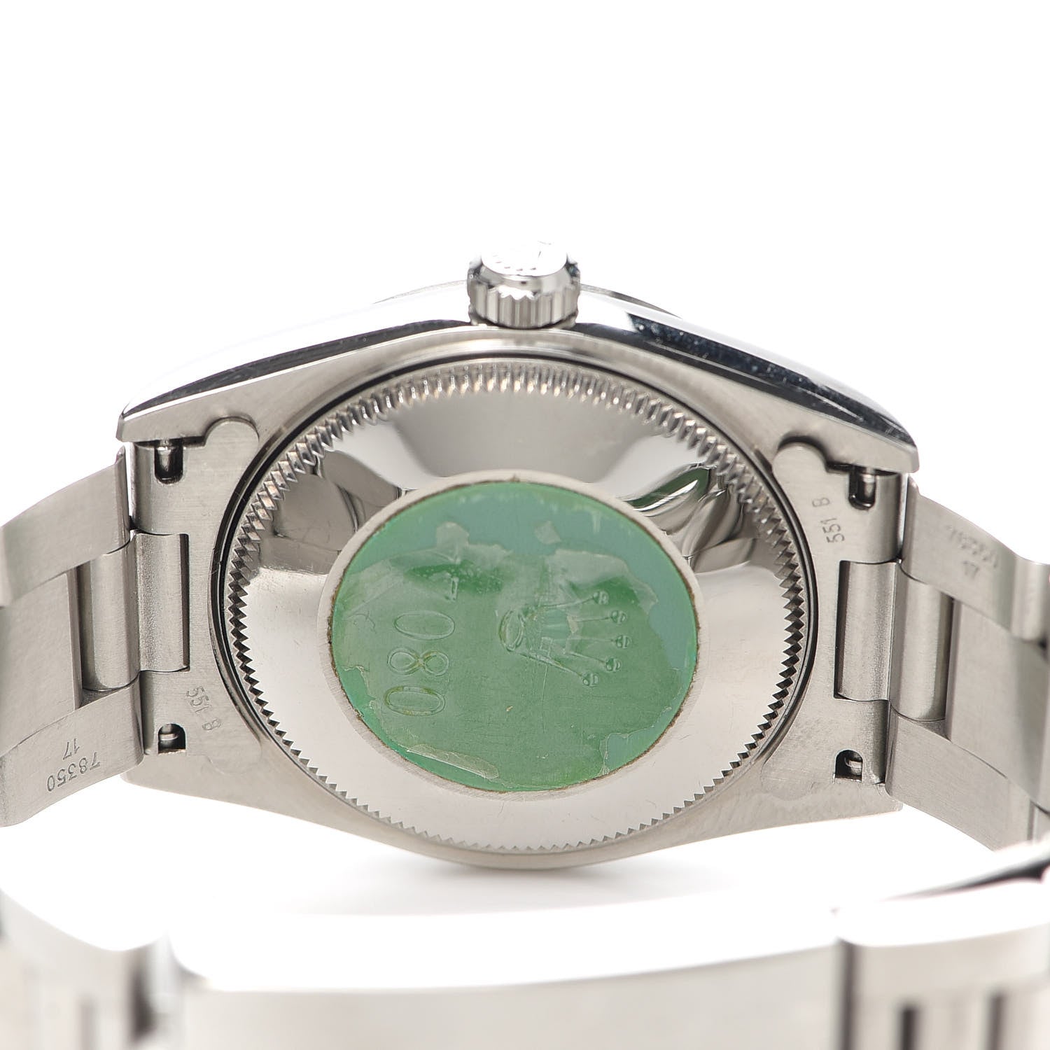 Rolex Stainless Steel 31mm Oyster Perpetual Watch Black 77080 4 of 5