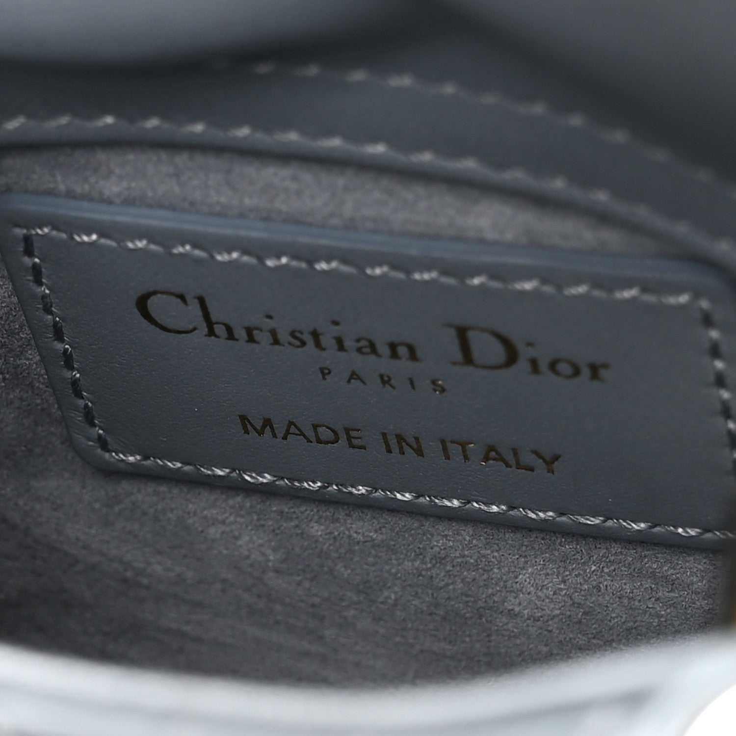 Christian Dior Lambskin Cannage Micro Lady Dior Cloud Blue 6 of 10