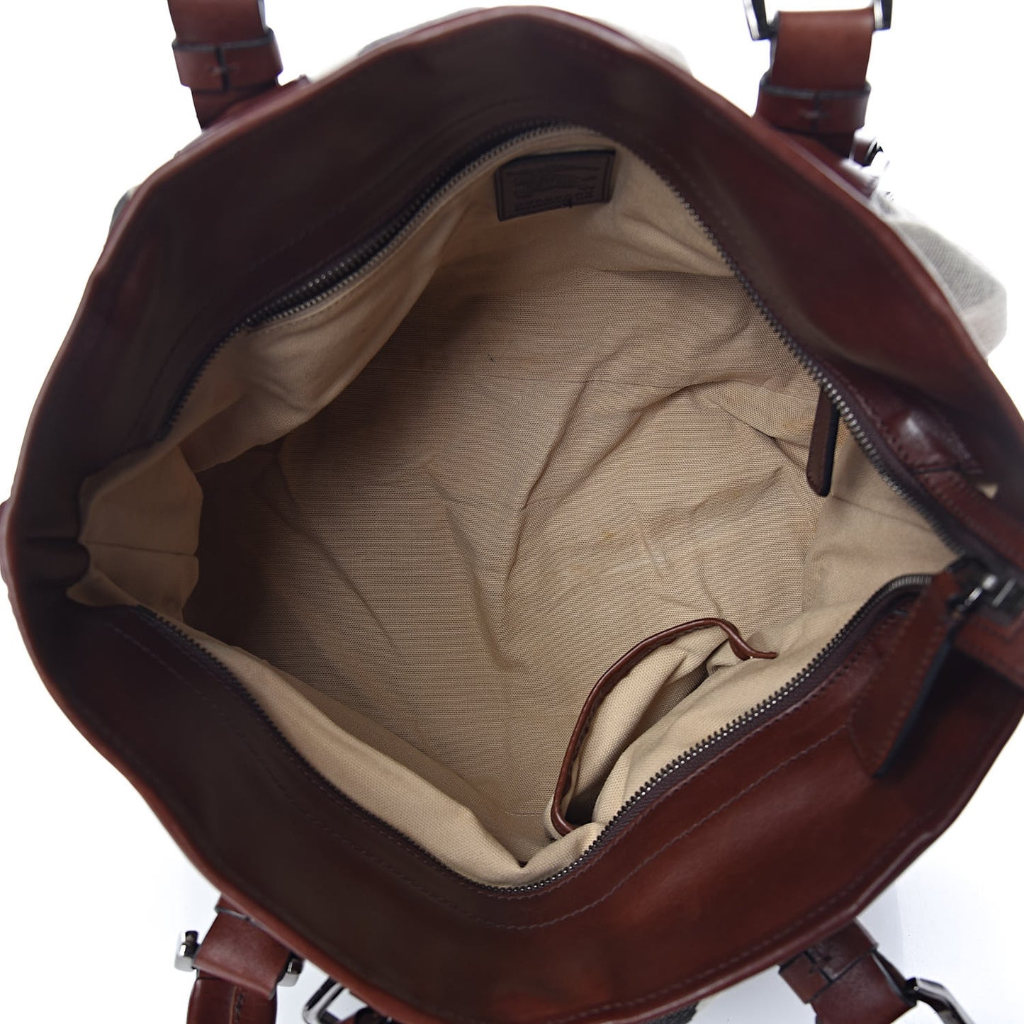 Canvas Mega Check Lowry Brown