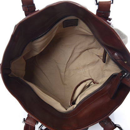 Burberry Canvas Mega Check Lowry Brown 5 of 20
