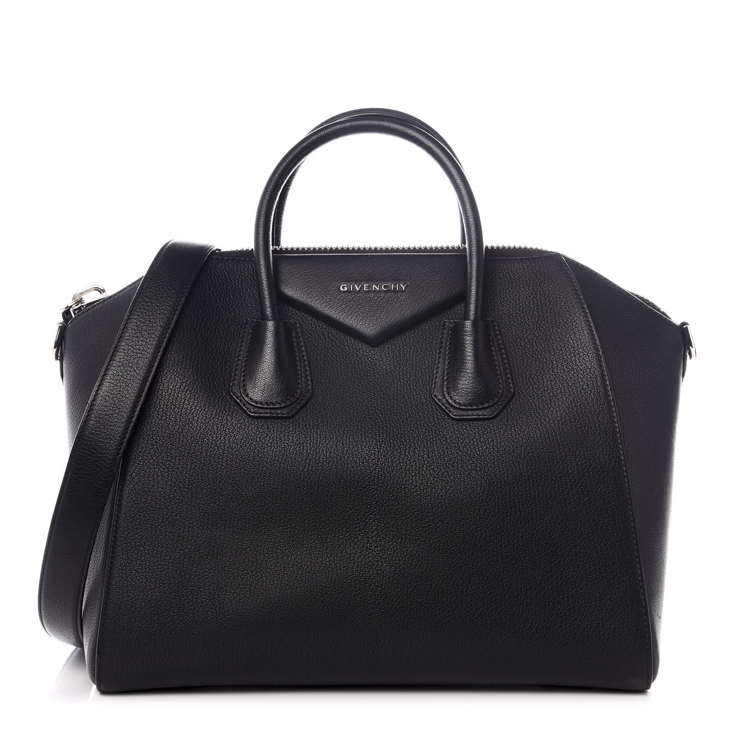 Givenchy Sugar Goatskin Medium Antigona Black 1 of 8