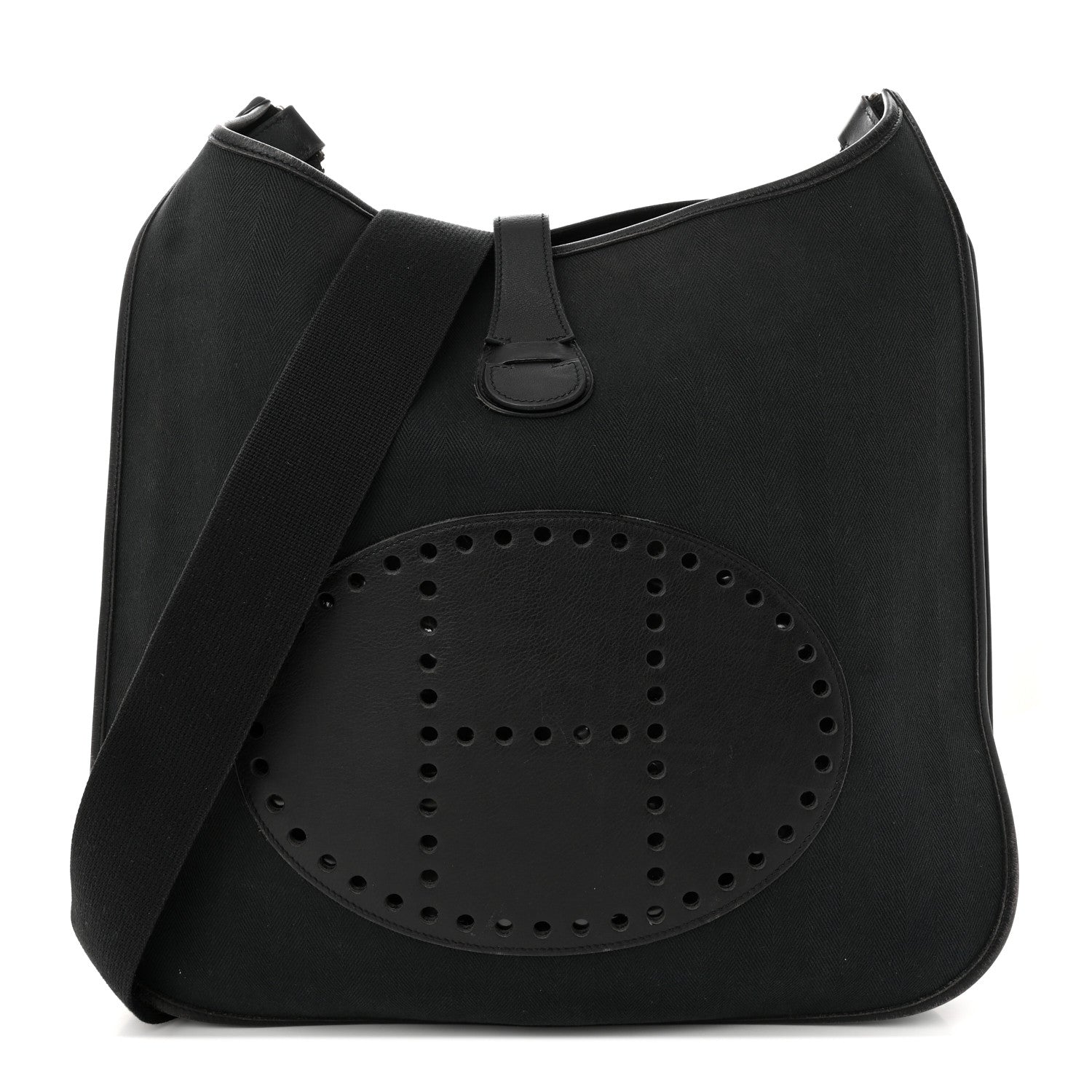 Hermes Toile Swift Evelyne TGM II Black 1 of 18