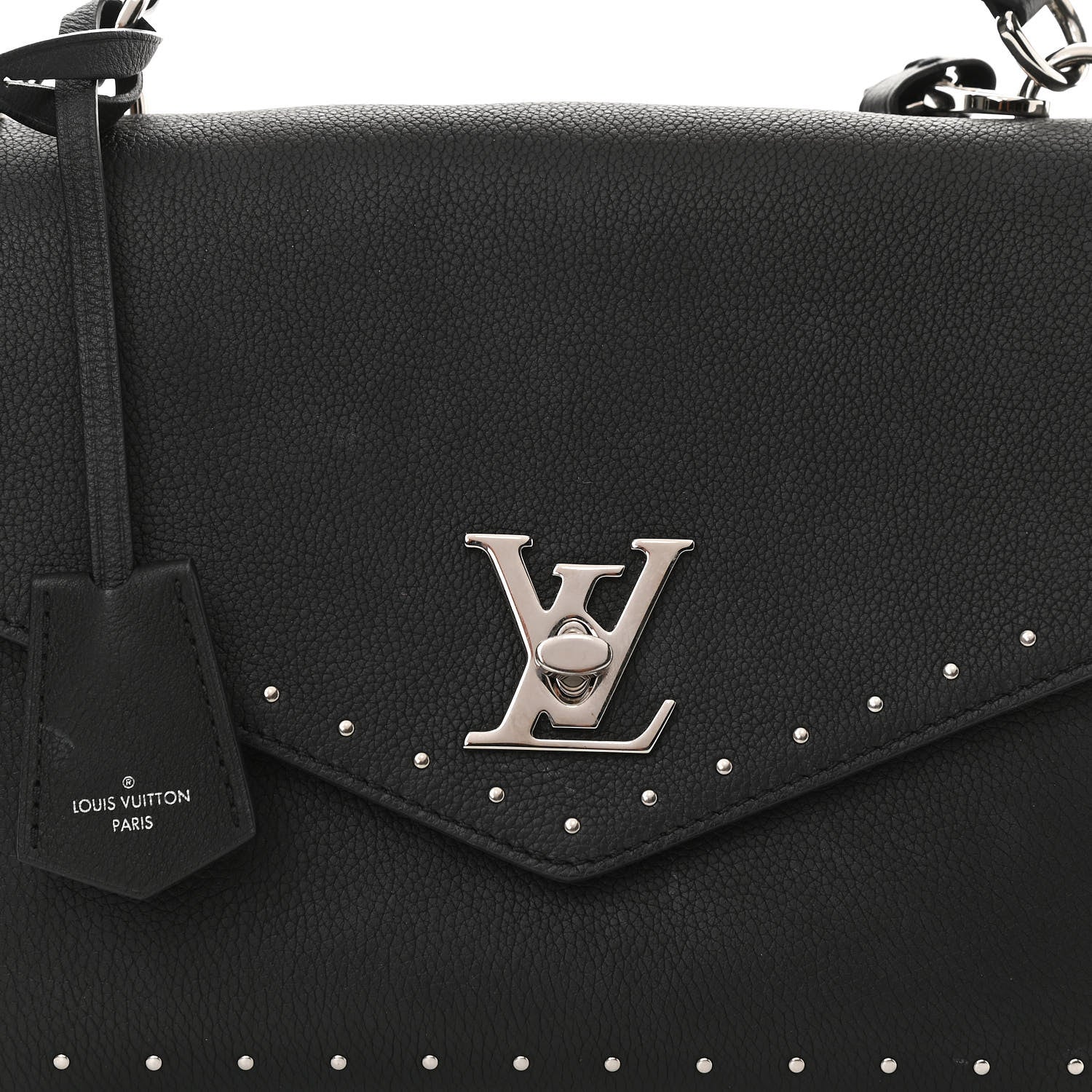 Louis Vuitton Soft Calfskin My Lockme Studs Black 7 of 12