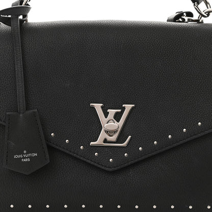 Louis Vuitton Soft Calfskin My Lockme Studs Black 7 of 12