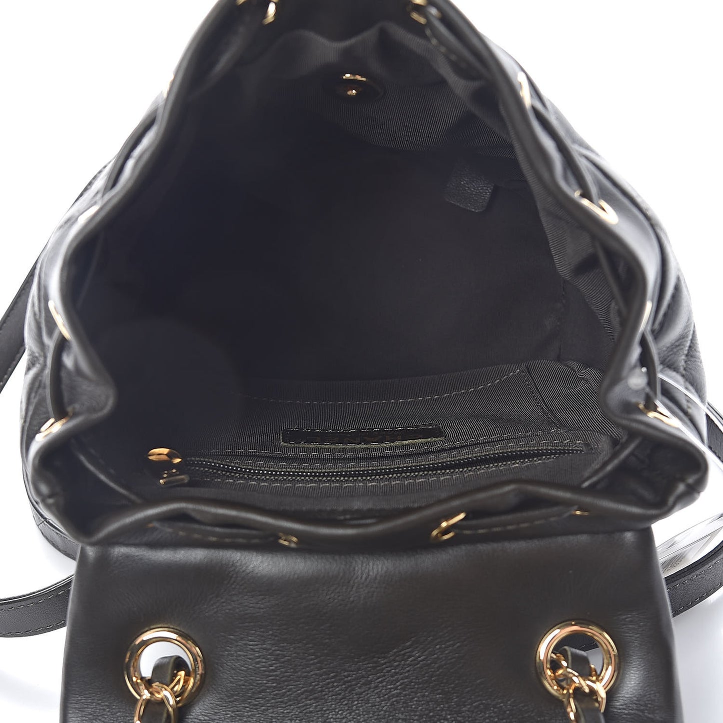 Calfskin Quilted Mini Urban Spirit Backpack Dark Brown