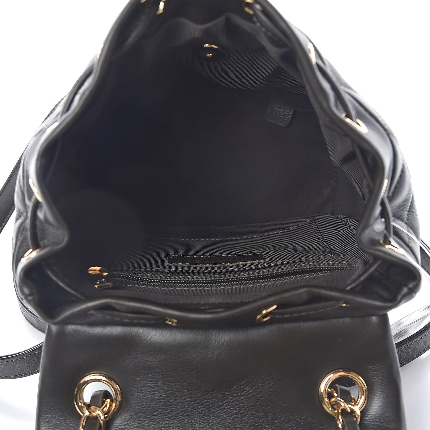 Chanel Calfskin Quilted Mini Urban Spirit Backpack Dark Brown 5 of 10