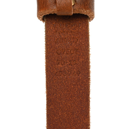 Gucci Faded Calfskin Double G 20mm Belt 70 28 Cuir 3 of 6