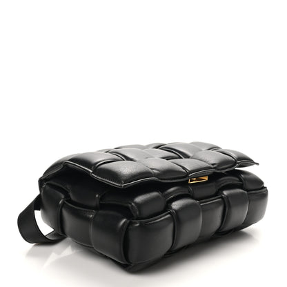 Bottega Veneta Nappa Maxi Intreccio Padded Cassette Crossbody Bag Black 4 of 9