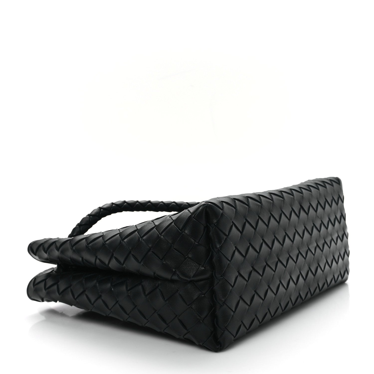 Bottega Veneta Nappa Intrecciato Medium Andiamo Shoulder Bag Black 4 of 10
