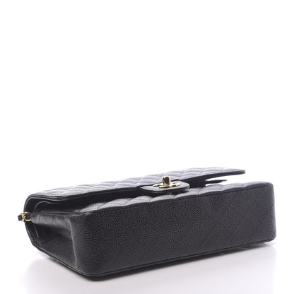 Chanel Caviar Quilted Medium Double Flap Black 4 of 11