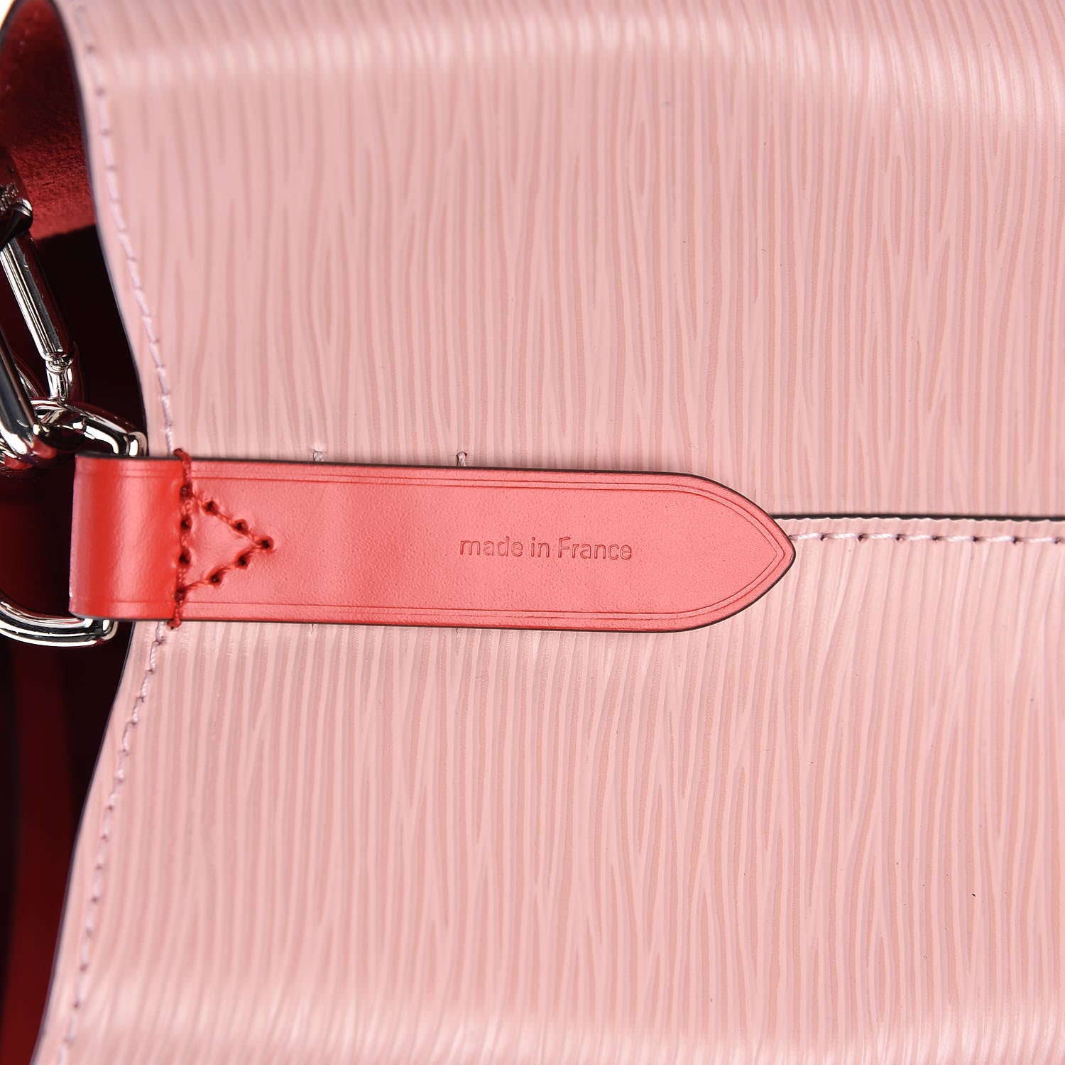 Louis Vuitton Epi NeoNoe BB Rose Ballerine 6 of 9