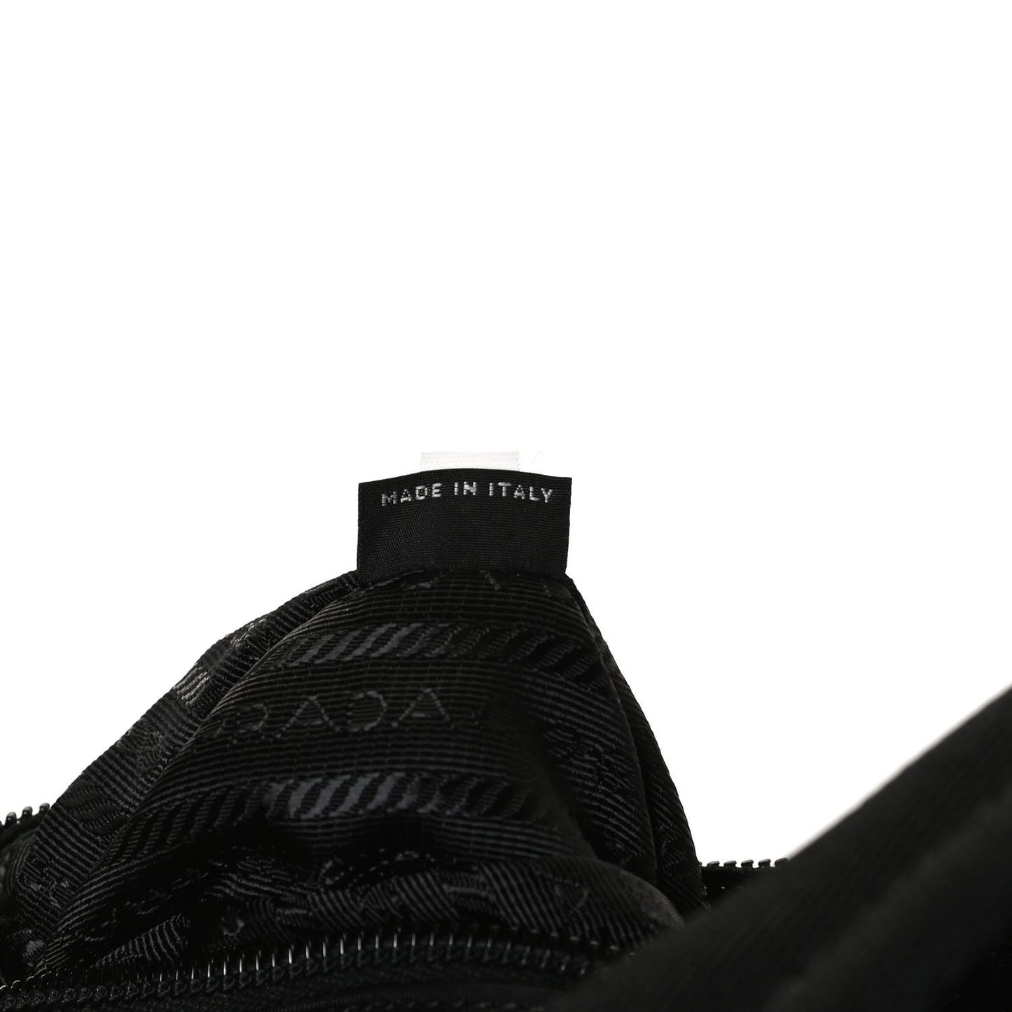 Tessuto Nylon Mini Re-Edition 2000 Bag Black