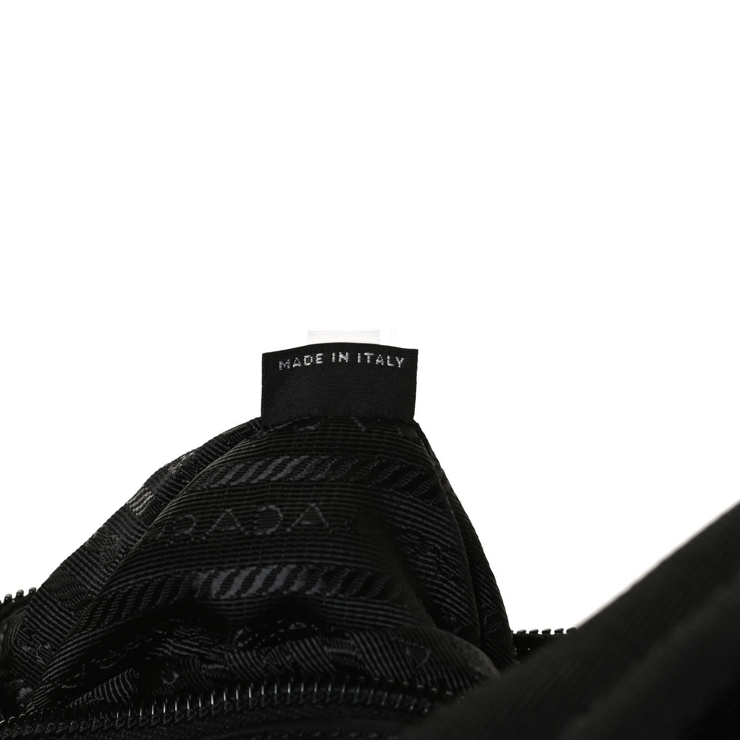 Prada Tessuto Nylon Mini Re-Edition 2000 Bag Black 8 of 12