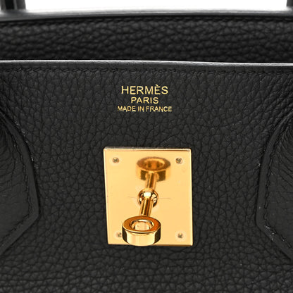 Hermes Togo Birkin 30 Black 6 of 11