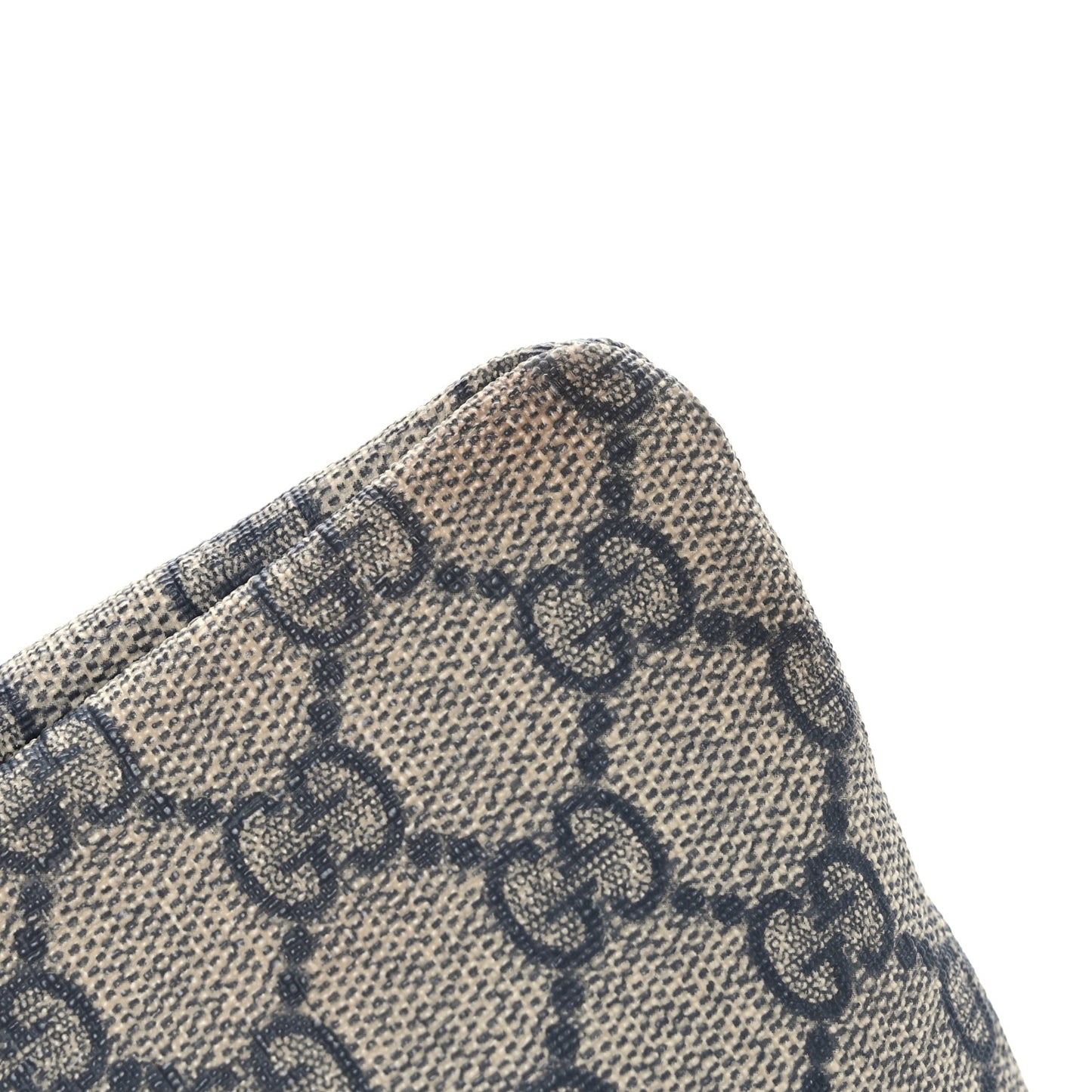 GG Supreme Monogram Web Messenger Beige Blue