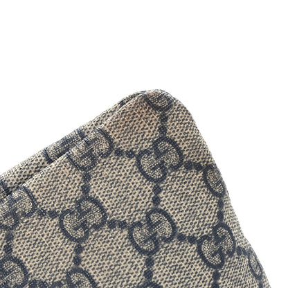 Gucci GG Supreme Monogram Web Messenger Beige Blue 9 of 9
