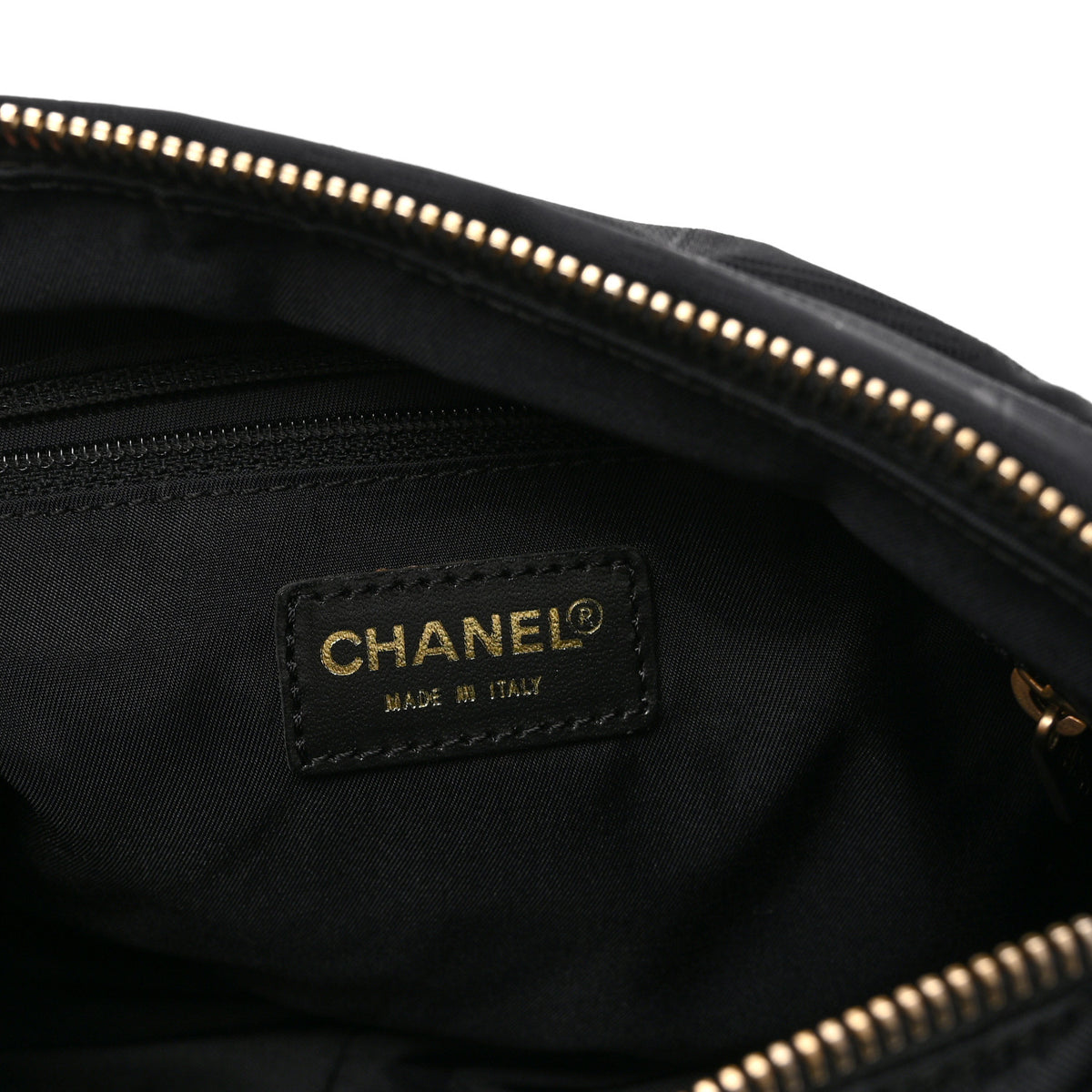 Chanel Nylon Travel Hobo Black 6 of 10