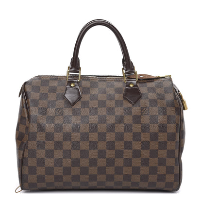 Louis Vuitton Damier Ebene Speedy 30 1 of 17