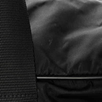 Prada Tessuto Nylon Saffiano Viaggio Carry On Travel Bag Black 12 of 13