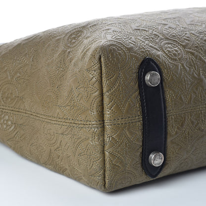 Louis Vuitton Monogram Lambskin Antheia Hobo PM Olive 14 of 14