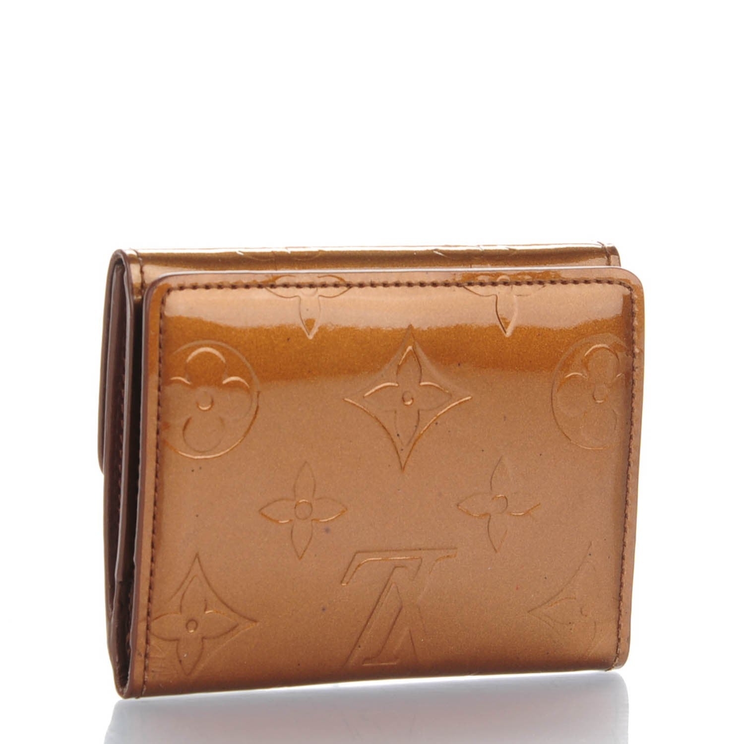 Louis Vuitton Vernis Ludlow Wallet Bronze 3 of 7