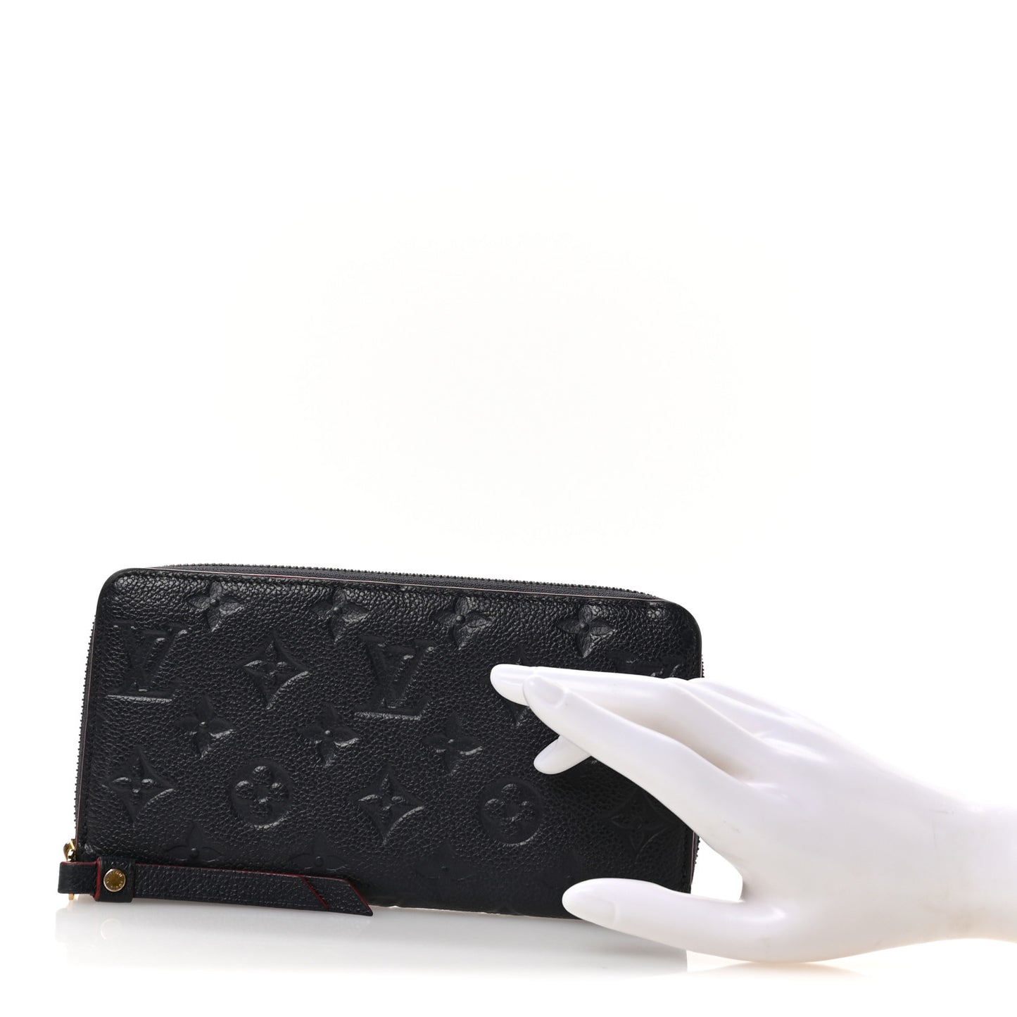 Empreinte Zippy Wallet Marine Rouge