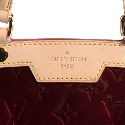 Louis Vuitton Vernis Brea MM Rouge Fauviste 8 of 8