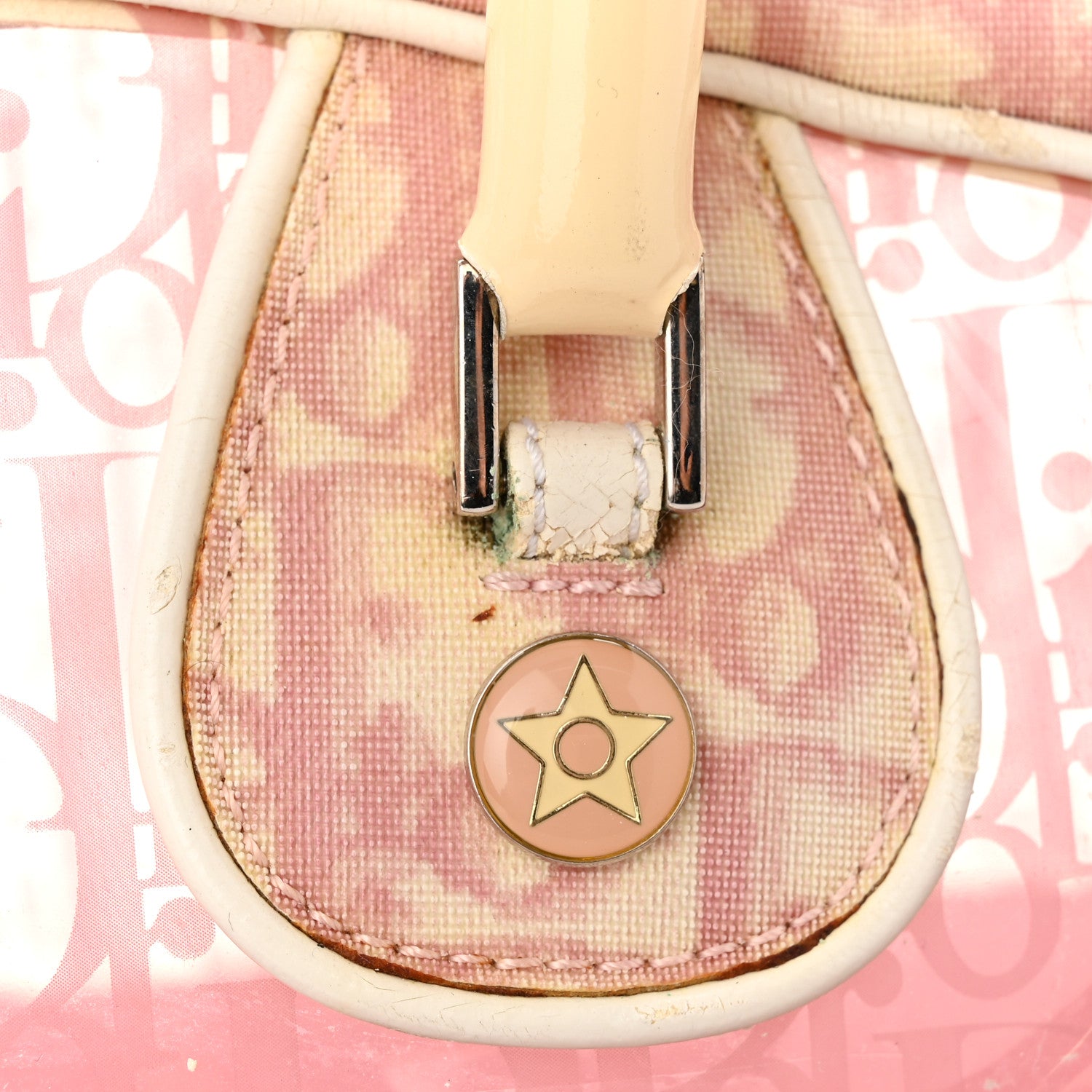 Christian Dior Monogram PVC Bowler Pink 15 of 19