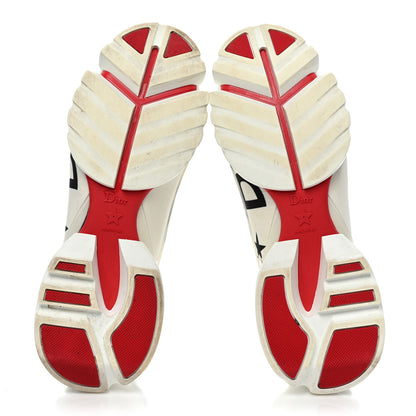 Christian Dior Neoprene Rubber Union Print Womens D-Connect Sneakers 40 Off White 6 of 21