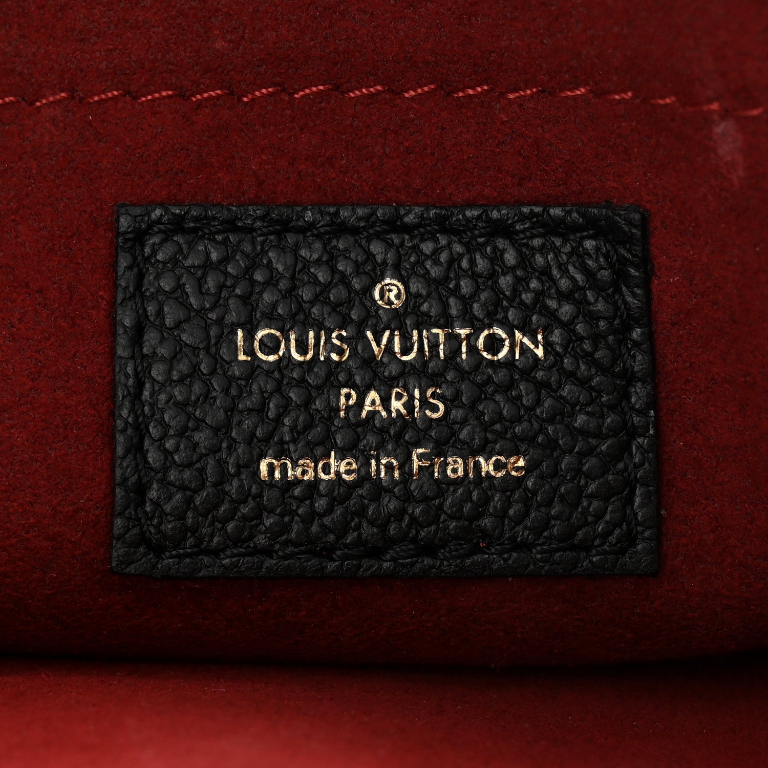 Louis Vuitton Empreinte Monogram Giant Multi Pochette Accessories Black Beige 7 of 11